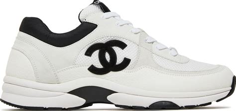 chanel sneakers zwart wit